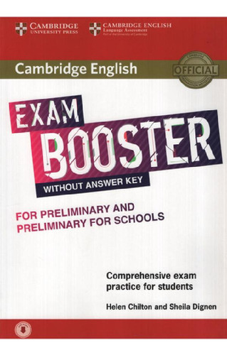 Libro - Cambridge English Exam Booster For School No Answer