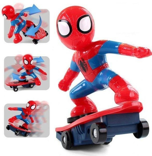 Spiderman En Skate A Radiocontrol