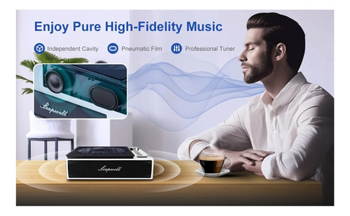 Hh Leitor De Cd Portátil Com Rádio Fm E Alto-falantes Sem
