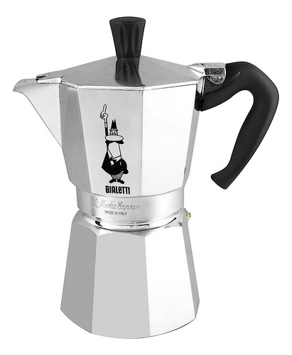 Cafetera Italiana Expresso 6 Tazas Bialetti Moka