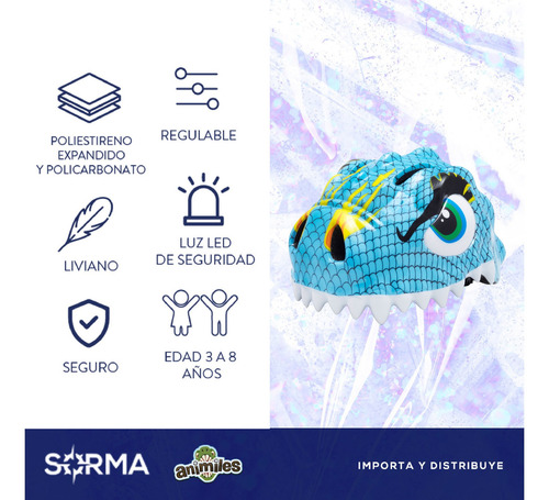 Imagen 5 de 10 de Kit Combo Casco Bicicleta Niños + Monopatin Infantil 3 Rueda