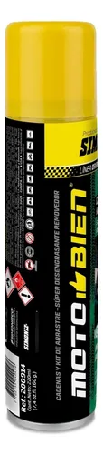 Limpiador + Desengrasante Cadena Simoniz 220ml Moto Bien