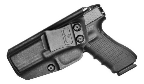 Canana Interna Porte Oculto Pistola Glock 17 Para Zurdo