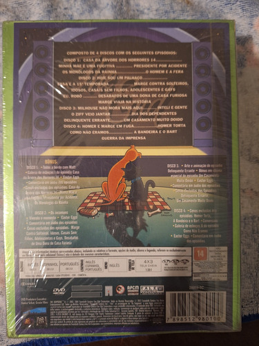 Dvd Os Simpsons Temporada 15 Edição Especial Cabeça