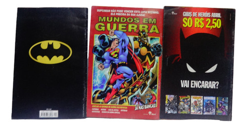 Hq Batman 2002, De Eliseu Urban. Coleção 1 Ao 3. Editora Abril, Capa Mole Em Português, 2002 - Original Usado (Usado)
