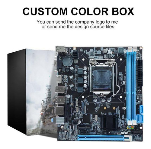 Placa Base Lga 1155 Cpu Socket Desktop, H61 Atx 2 X 8gb Ddr3