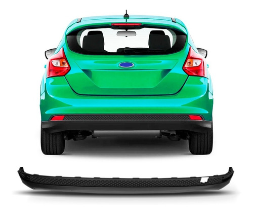 Spoiler Traseiro Ford Focus Hatch 2014 2015