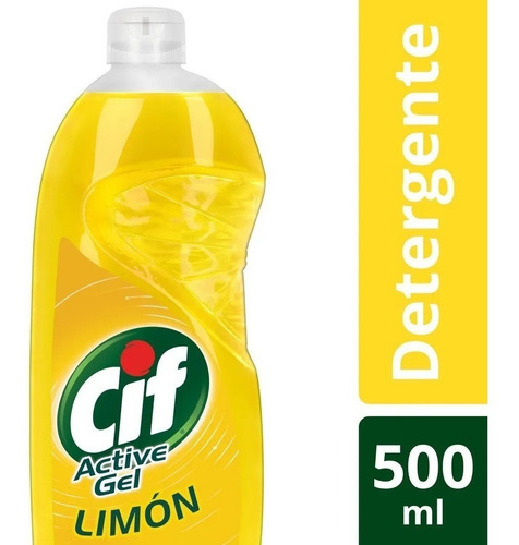 Lavavajilla Cif Limon 500 Ml