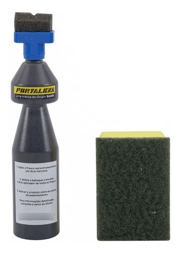 Renovador De Rejunte Zapt Cores 200ml Grafite- Fortaleza