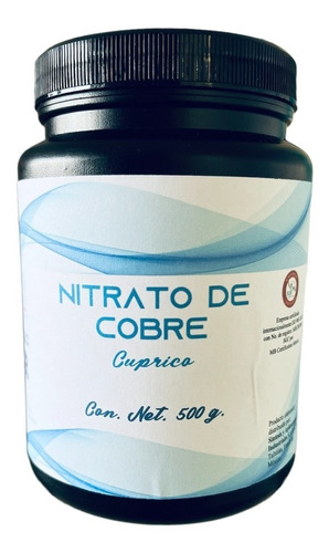 Nitrato De Cobre 500 G.