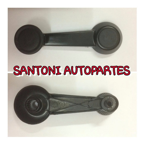 Manija Alza Cristales Vidrios Vw Gacel Metal Cuotas