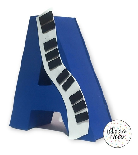 Letras 3d Mini Beat Power Rockers
