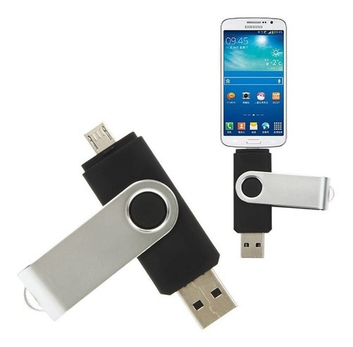 Pen drive USB de 64 g y teléfono inteligente OTG