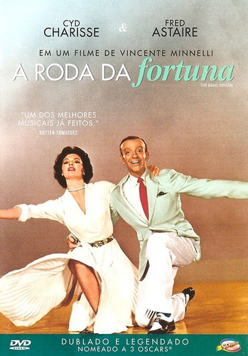 A Roda Da Fortuna - Dvd - Fred Astaire - Cyd Charisse - Novo