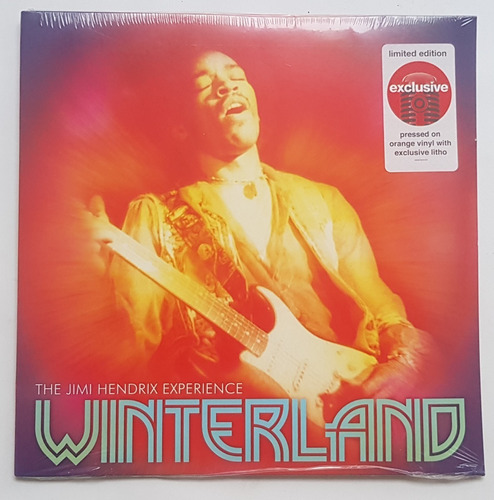 Jimmi Hendrix Winterland Vinilo Naranja Exclusivo Sellado!!!