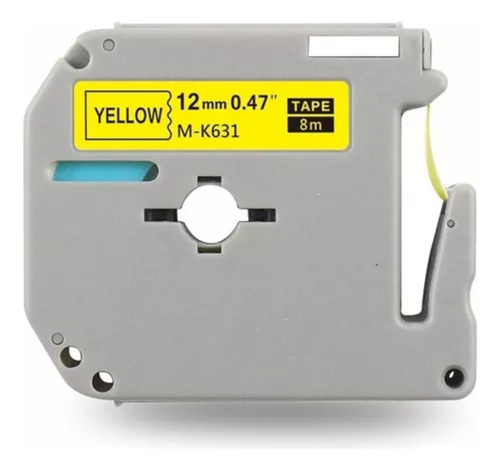 Kit 5x Fitas Rotuladoras Compatível Pt-45 Pt-55 Pt-65 Cores