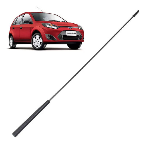 Haste Antena Teto Dianteira Ford Fiesta 2004 Em Diante