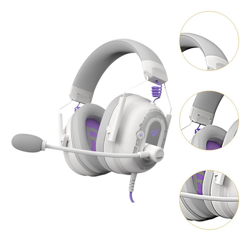 Auriculares Auriculares Para Juegos Con Cable Para Pc Clear