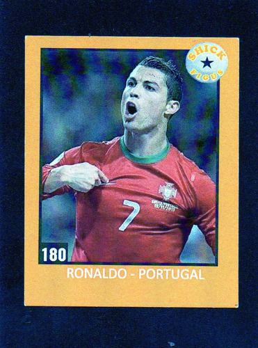 Figurita Idolos 2018, N° 180 Ronaldo. Portugal, Mira!!!!