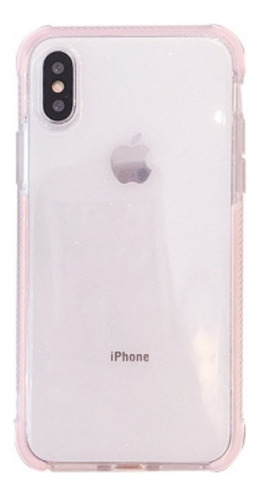 Mica + Funda 2n1 Glitter Brillo Mujer Para iPhone