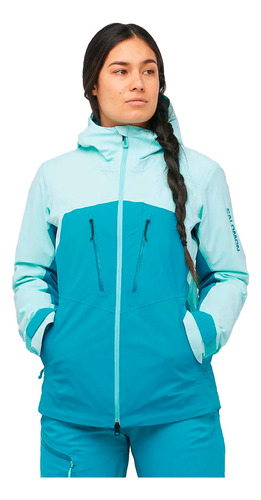 Campera Salomon Brilliant 20k Ski Snowboard Mujer