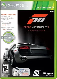 Forza Motorsport 3 Xbox 360 Mídia Física Seminovo
