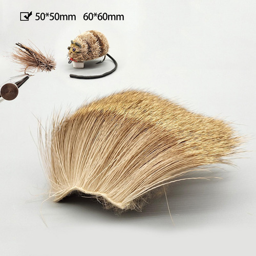 Aparejos De Pesca Con Pelo De Ciervo, Cebos De 5cmx5cm