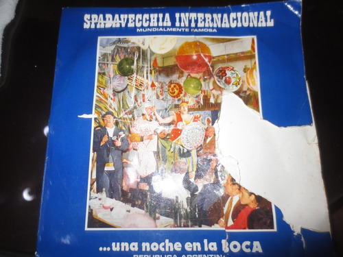 Disco Vinyl Lp 33  Una Noche En La Boca  Música Argentina
