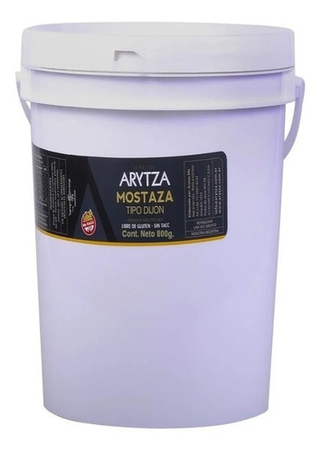 Mostaza Gourmet Arytza Tipo Dijón 850g. - Ideal Gastronomía