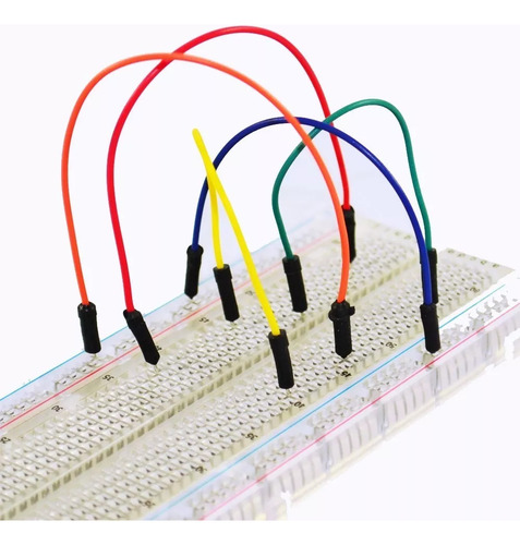 Protoboard Transparente 830 Puntos Mb102 Pruebas Arduino Pcb