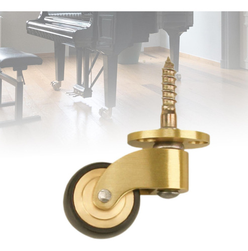 Ruedas Giratorias De Latón Para Muebles, Ruedas Estilo G