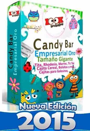 Kit Imprimible Candy Bar - O R O - Golosinas Personalizadas