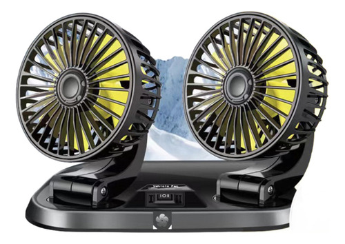 Ventilador De Coche De Doble Propósito Para Coche Y Hogar Co