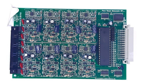 Placa 8 Ramais Balanceada Hdl Centrais 72p A 312p