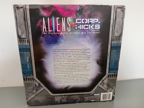 Aliens Vs Corp. Hicks De La Marca Kenner De 30cm