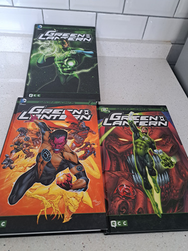 Green Lantern Tapa Dura 3 Tomos De Geoff Johns Ecc España