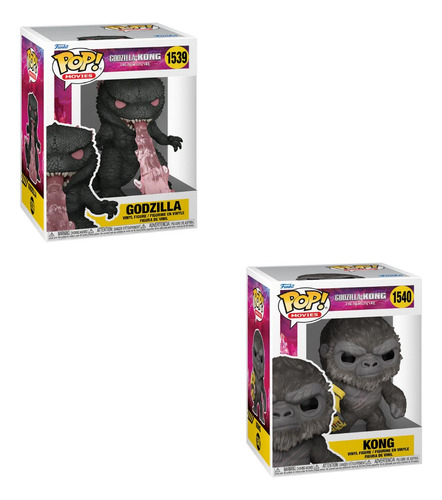 Funko Pop! Godzilla X Kong El Nuevo Imperio Duo Pack Set