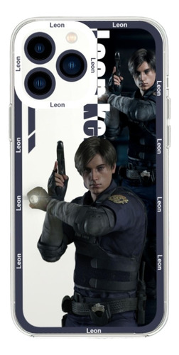 Funda De Teléfono Resident Leon Kennedy Evil Para iPhone 13