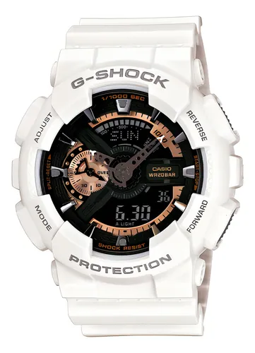 G shock blanco con dorado sale