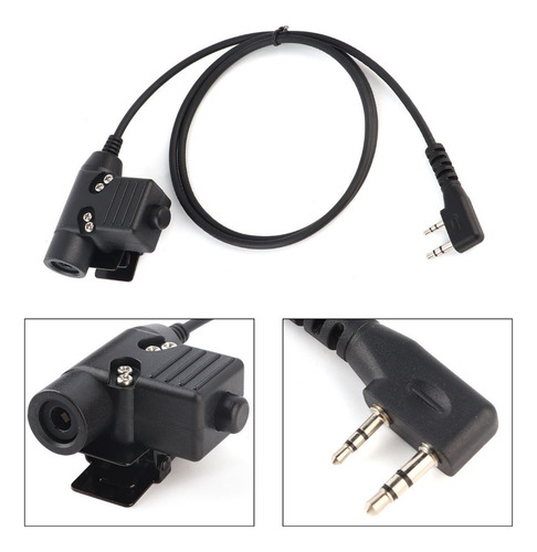 Z-tactical U94 Ptt - Adaptador De Auriculares Para Baofeng R
