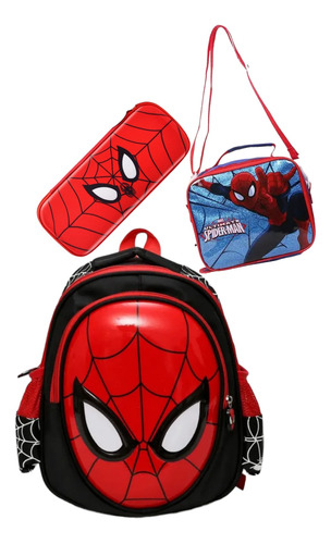 Mochila Spidermann Para Niño De Preesscolar Nueva 