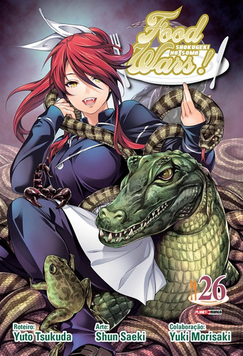 Food Wars! Vol. 26, de Tsukuda, Yuto. Editora Panini Brasil LTDA, capa mole em português, 2021