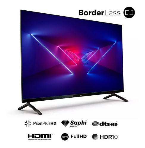 Imagen 3 de 5 de Televisor Philips Smart Led Fhd 43pfd6825