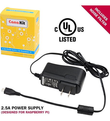 Canakit Raspberry Pi Zero W (sem Fio) Complete Starter M...