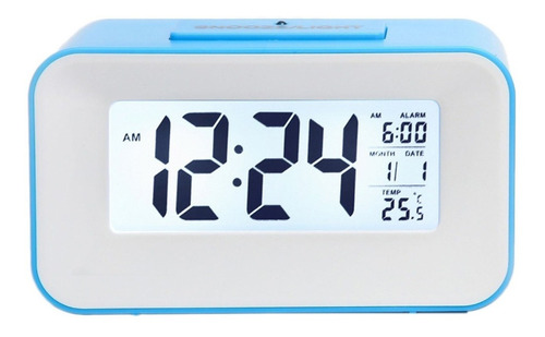 Reloj Despertador Alarma Digital Inteligente Smart Lcd Led