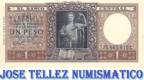 Bottero 1915 $ 1 Moneda Nacional Serie C Fil 1a Ex+ Palermo