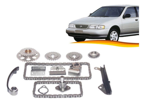 Kit Distribucion Nissan Sentra Ii 1.6 1995 2002 Ga16de