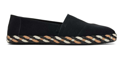 Alpargatas Toms Suede Black Mujer