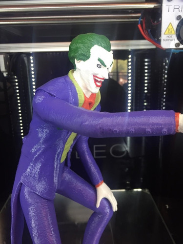Joker Guason De Batman 35cm De Alto Pintado Impresion 3d