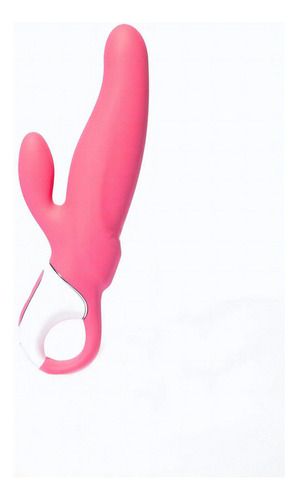 Vibrador Estimulación Clítoris Y Vagina Satisfyer Mr Rabbit Color Fucsia